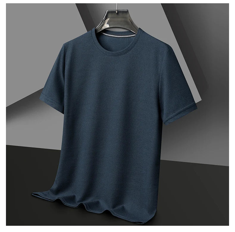 The Matteo Rossi Waffle Round-Neck Tee